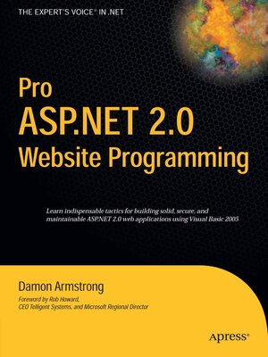 cover image of Pro ASP.NET 2.0 Website Programming